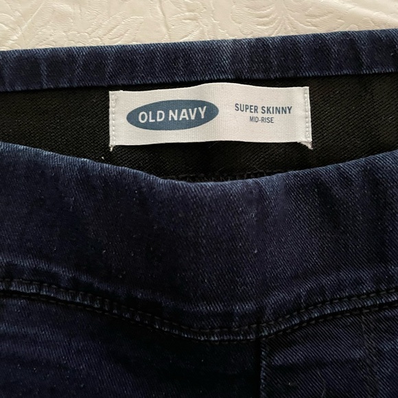 Old Navy Super Skinny mid-rise leggings size 12 - Picture 3 of 4